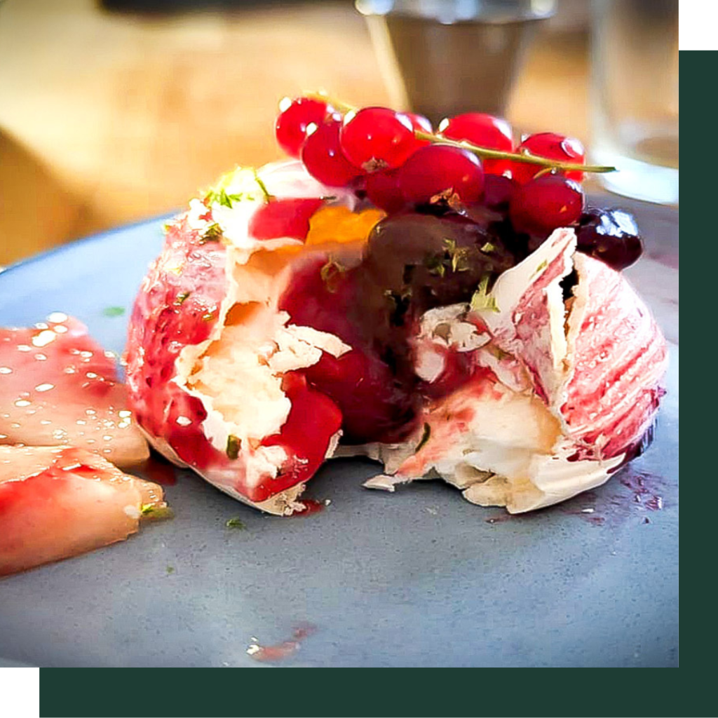 Pavlova aux fruits rouges