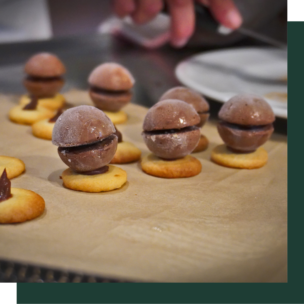 Sablé crémeux choco